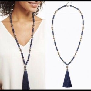Stella & Dot Trove Tassel Necklace